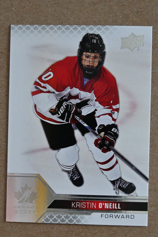2022-23 Upper Deck Team Canada Juniors #63 Kristin O'Neill