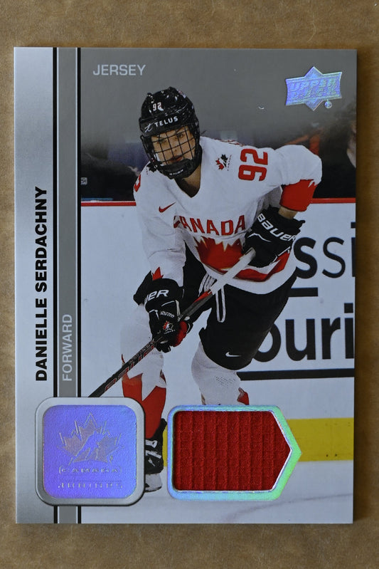 2023 Upper Deck Team Canada Juniors - Jersey #63 Danielle Serdachny