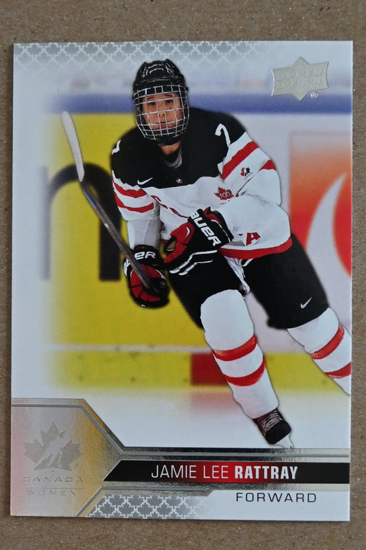 2022-23 Upper Deck Team Canada Juniors #64 Jamie Lee Rattray