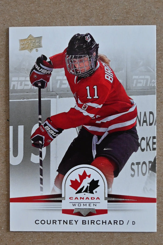 2014 Upper Deck Team Canada Juniors #64 Courtney Birchard