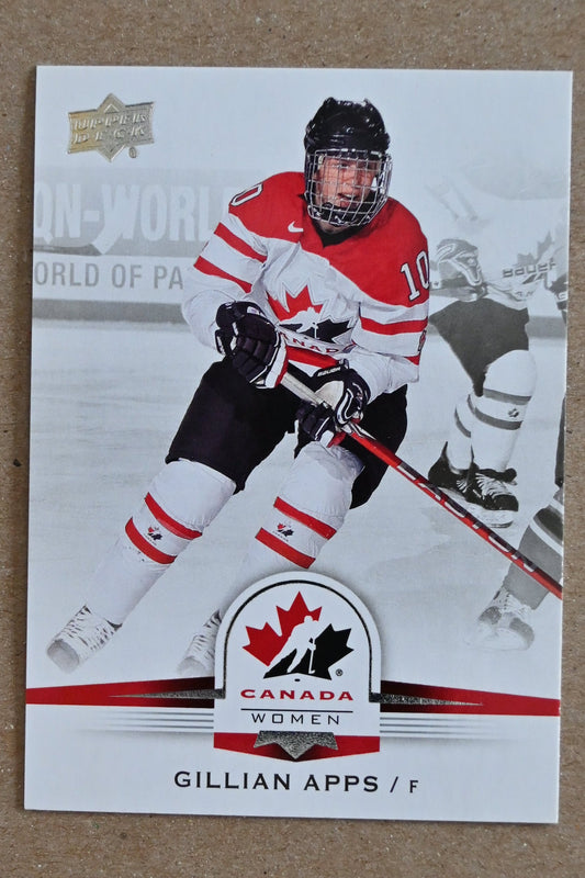 2014 Upper Deck Team Canada Juniors #69 Gillian Apps