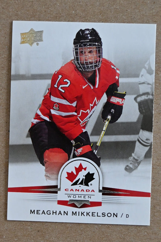 2014 Upper Deck Team Canada Juniors #79 Meaghan Mikkelson