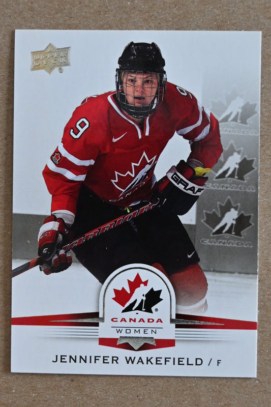 2014 Upper Deck Team Canada Juniors #85 Jennifer Wakefield