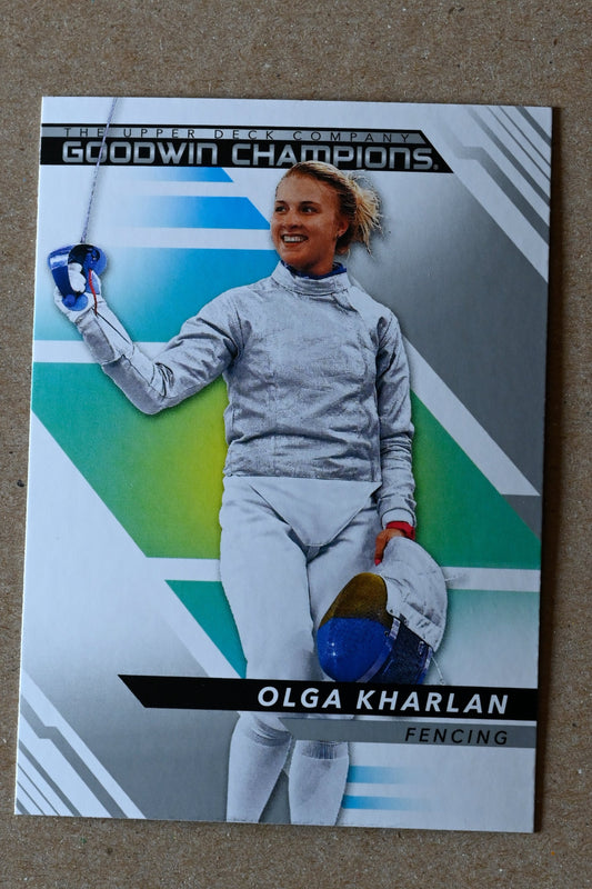 2022 Upper Deck Goodwin Champions #13 Olga Kharlan