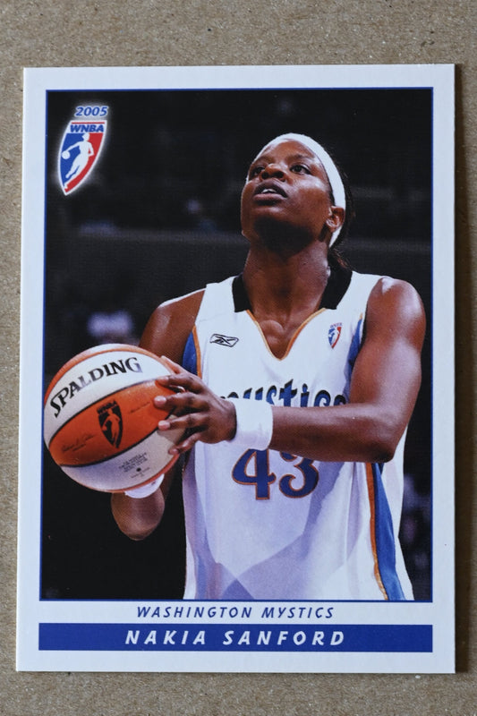 2005 Rittenhouse WNBA #43 Nakia Sanford