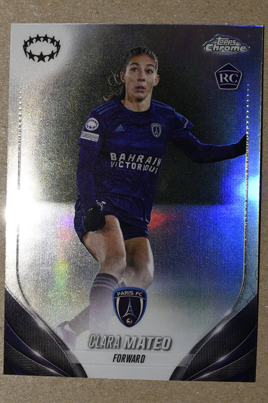 2023-24 Topps Chrome UEFA Women's Champions League #41 Clara Mateo