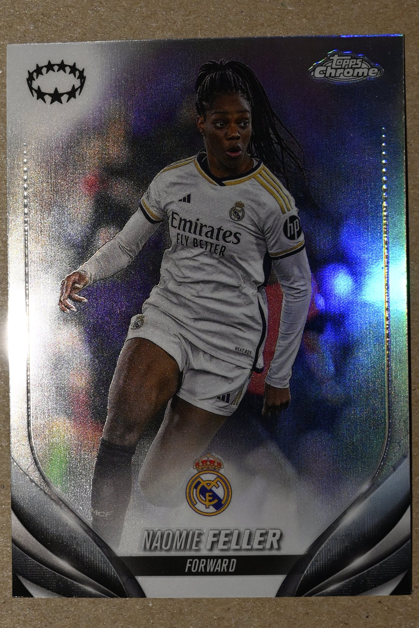 2023-24 Topps Chrome UEFA Women's Champions League #67 Naomie Feller