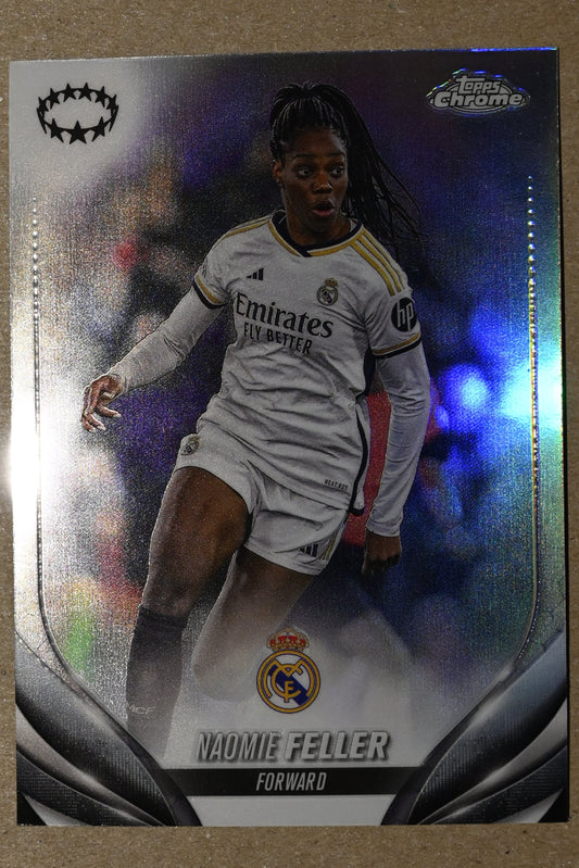 2023-24 Topps Chrome UEFA Women's Champions League #67 Naomie Feller