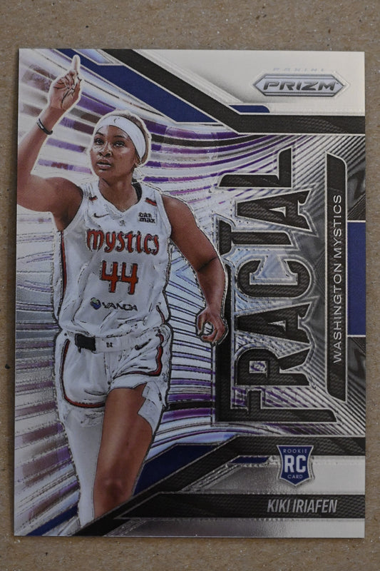 2025 Panini Prizm WNBA - Fractal #12 Kiki Iriafen