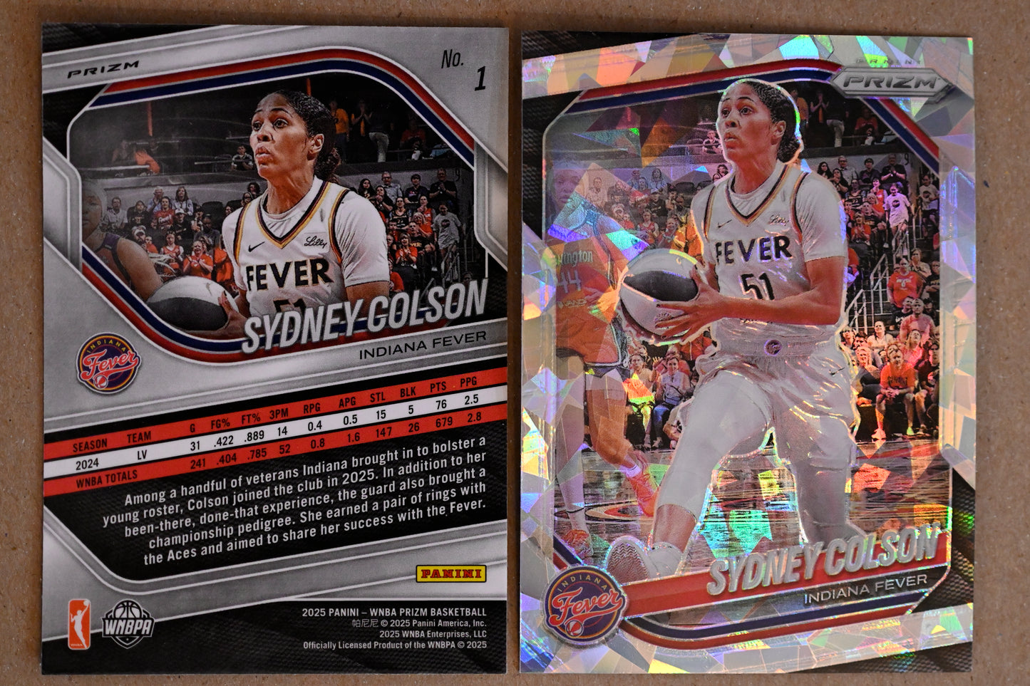 2025 Panini Prizm WNBA - Ice Prizms