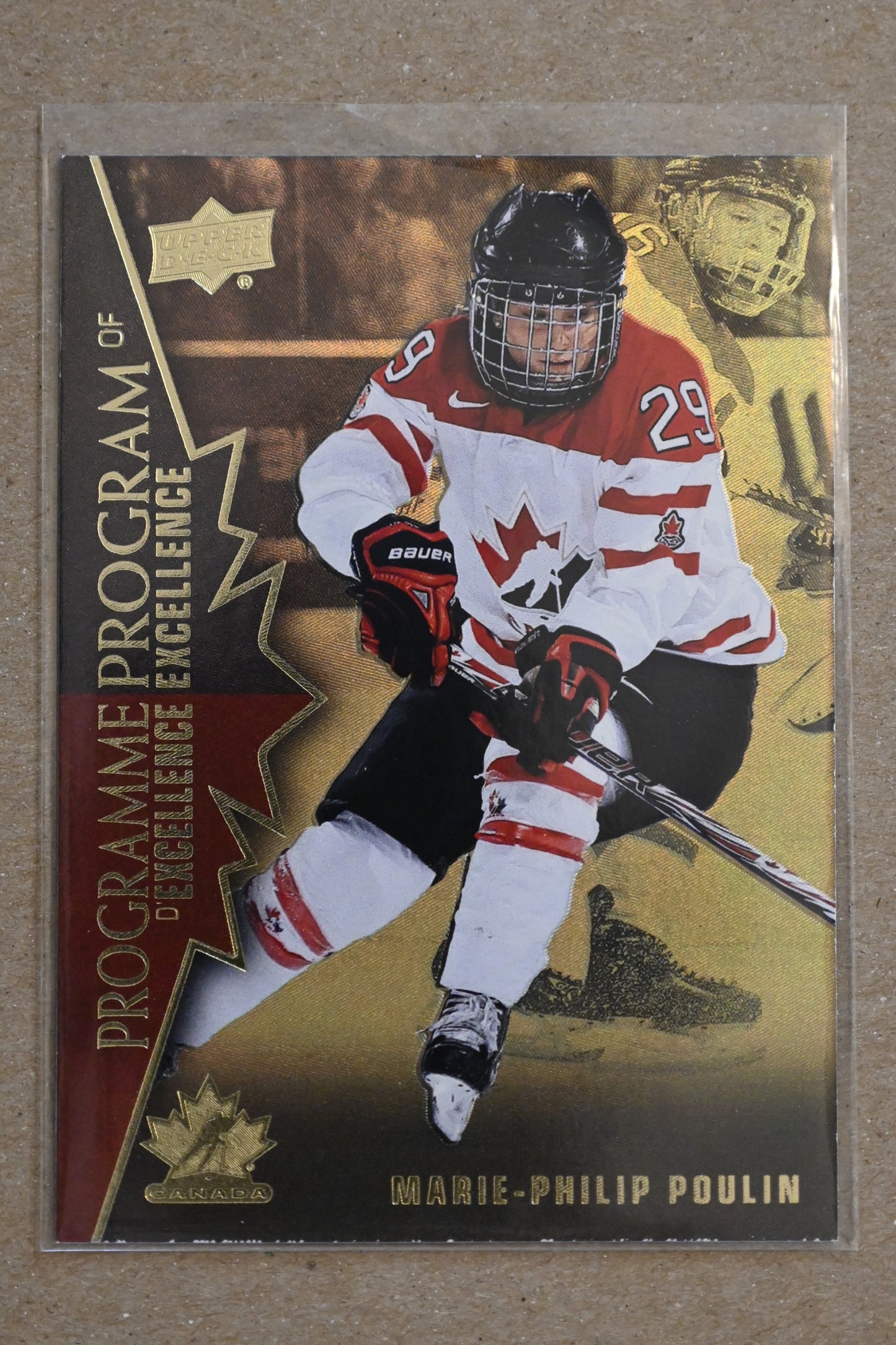 2021-22 Upper Deck Tim Hortons Team Canada - Program of Excellence #POE-6 Marie-Philip Poulin