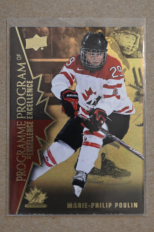 2021-22 Upper Deck Tim Hortons Team Canada - Program of Excellence #POE-6 Marie-Philip Poulin