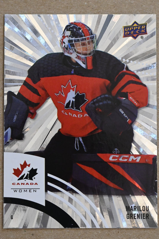 2025 Upper Deck Team Canada Juniors - Outburst #34 Marilou Grenier