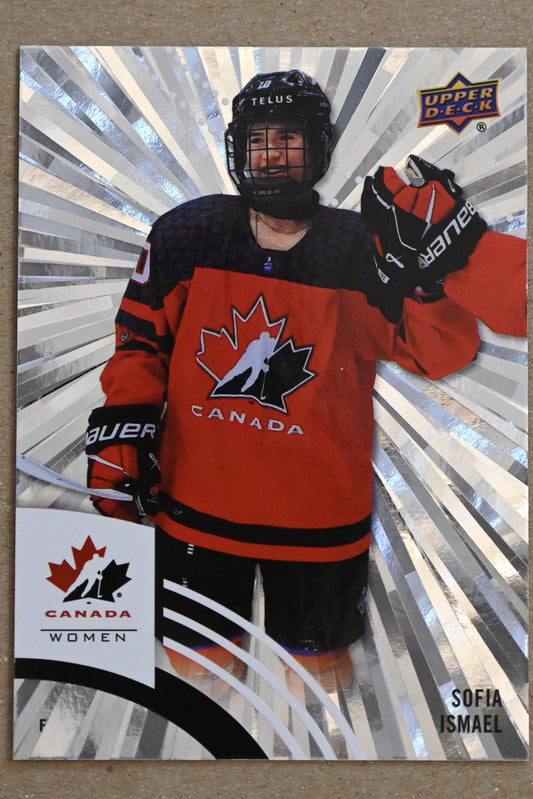 2025 Upper Deck Team Canada Juniors - Outburst #10 Sofia Ismael