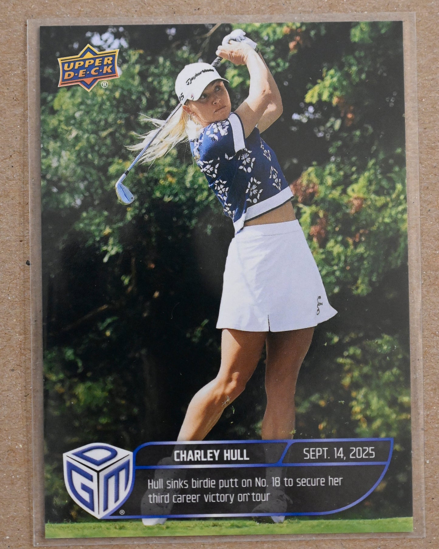 2025 Upper Deck Game Dated Moments #21 Charley Hull