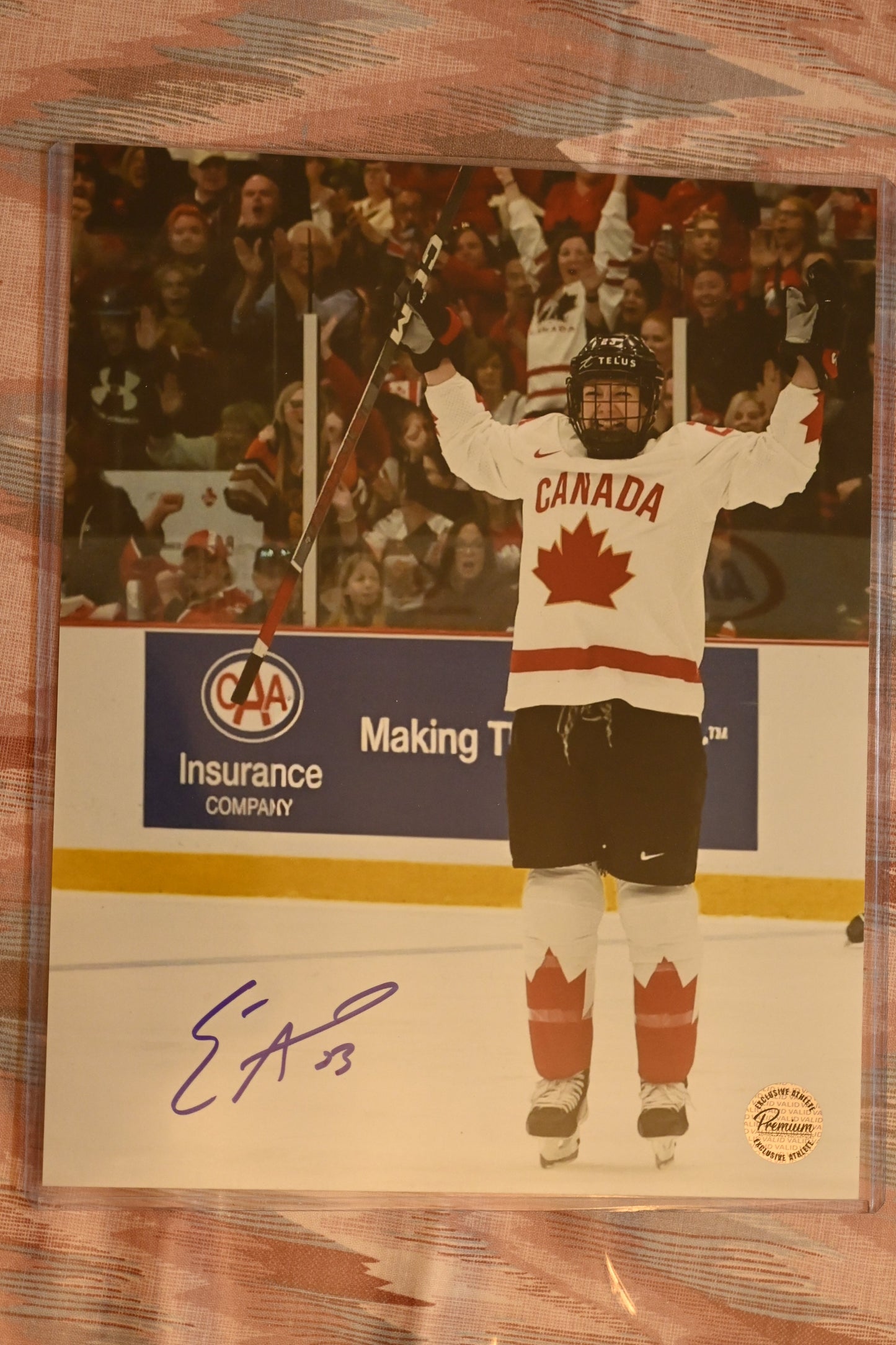 Erin Ambrose Signed 8x10 Photograph