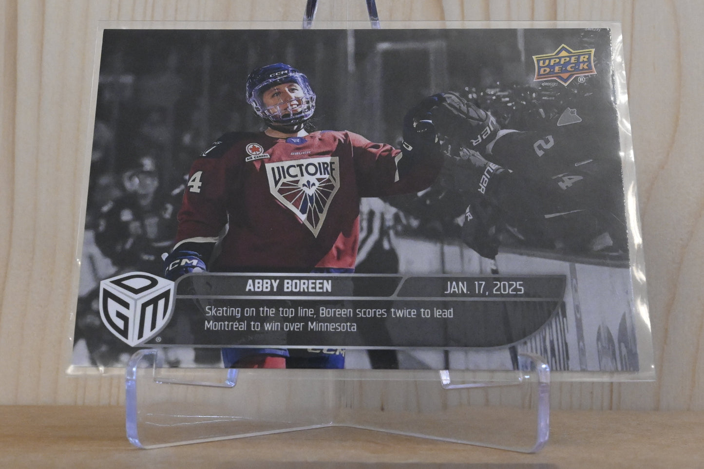 2024-25 Upper Deck Game Dated Moments PWHL - Silver #12 Abby Boreen