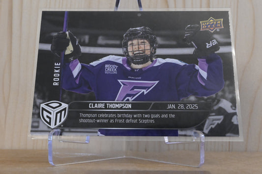 2024-25 Upper Deck Game Dated Moments PWHL - Silver #18 Claire Thompson
