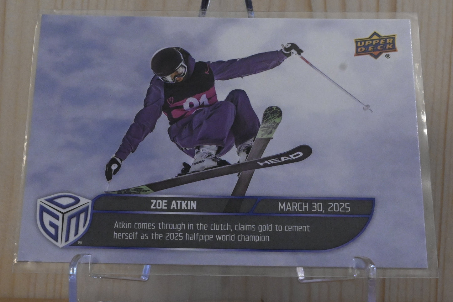 2025 Upper Deck Game Dated Moments #6 Zoe Atkin