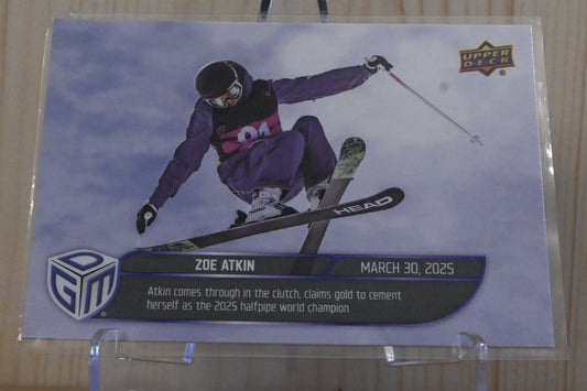 2025 Upper Deck Game Dated Moments #6 Zoe Atkin