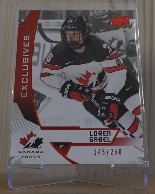 2019 Upper Deck Team Canada Juniors - Exclusives #49 Loren Gabel