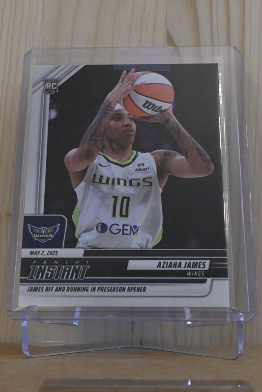 2025 Panini Instant WNBA #2 Aziaha James
