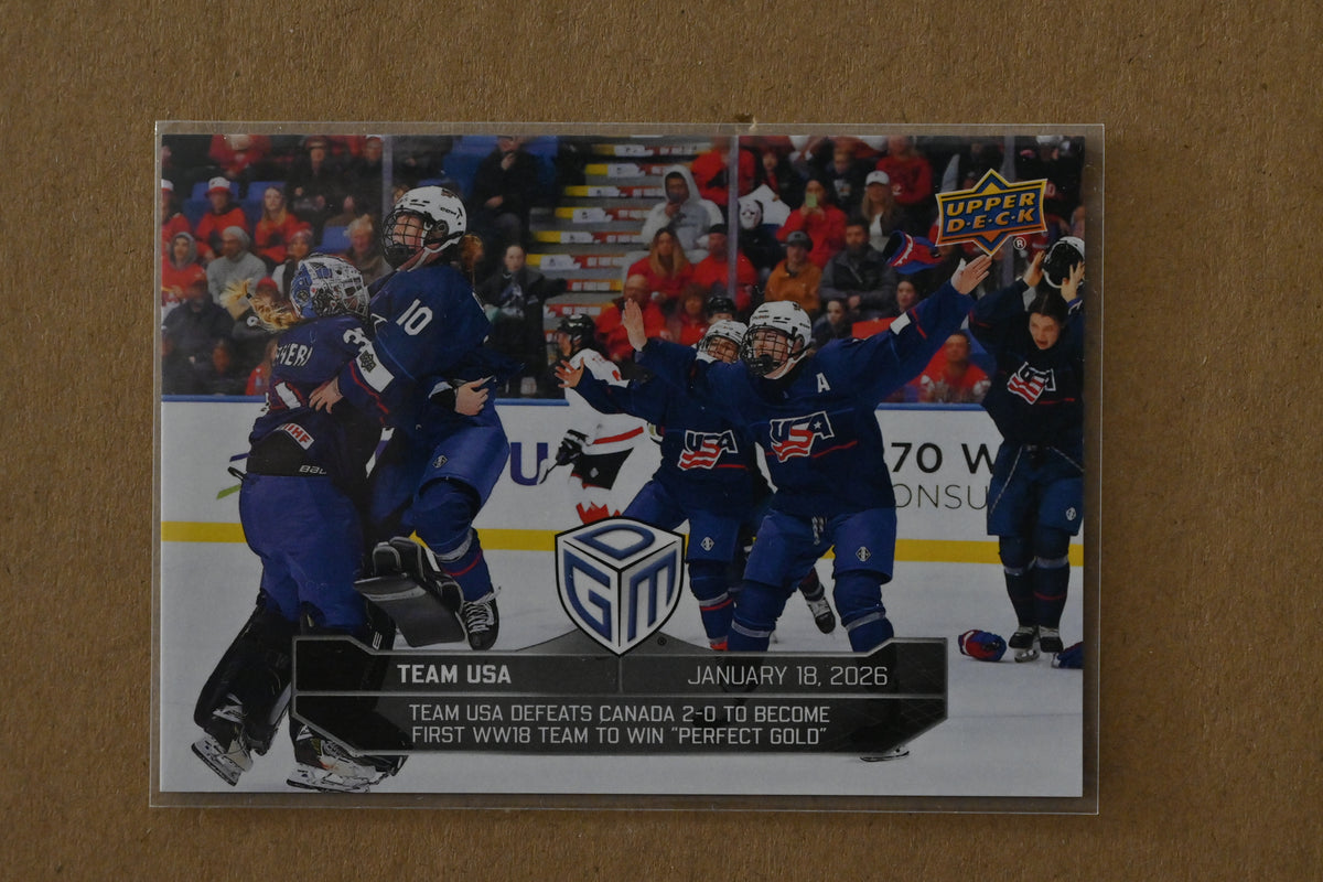 2026 Upper Deck Game Dated Moments - Team USA Juniors (Set of 3)