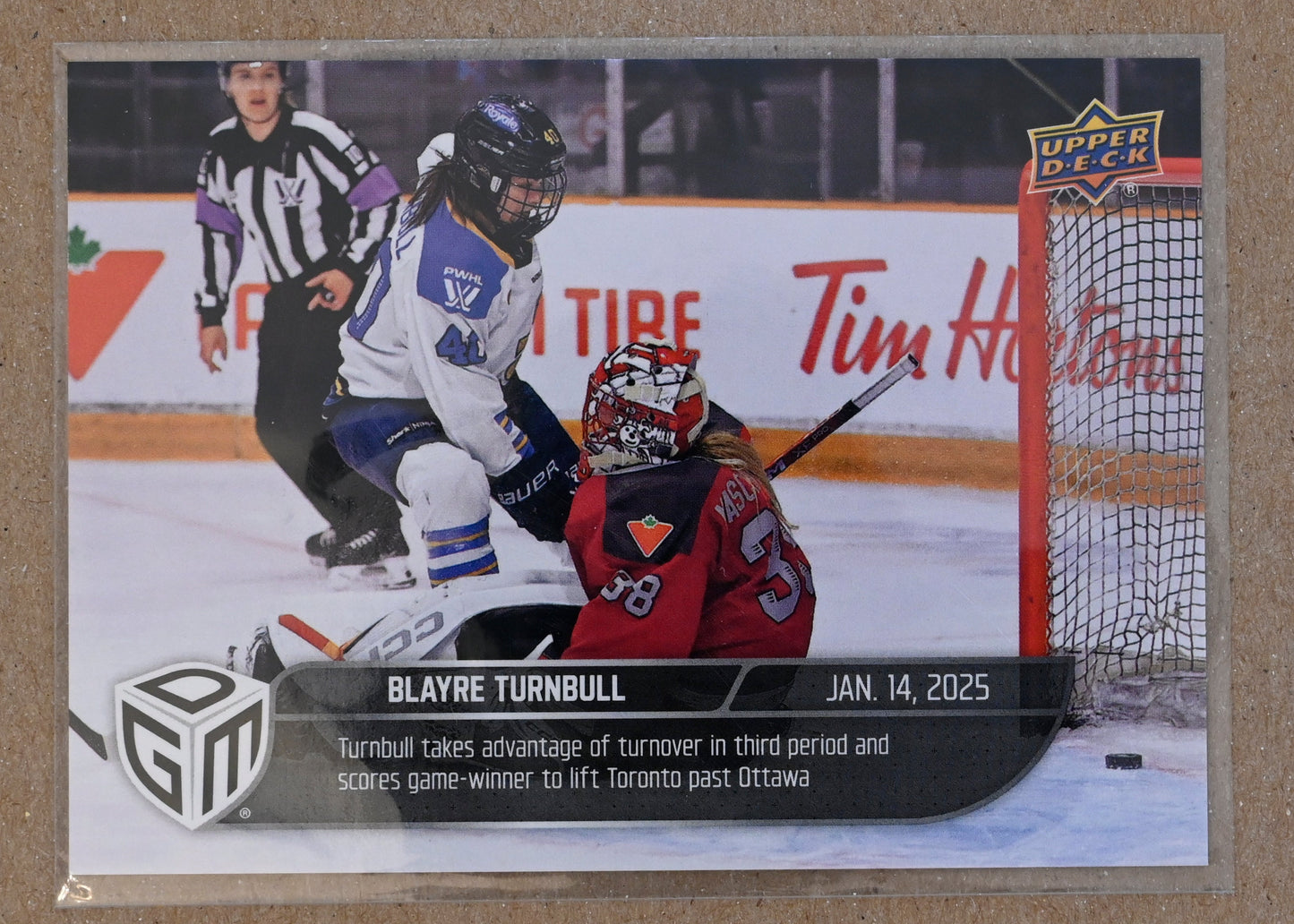 2024-25 Upper Deck Game Dated Moments PWHL