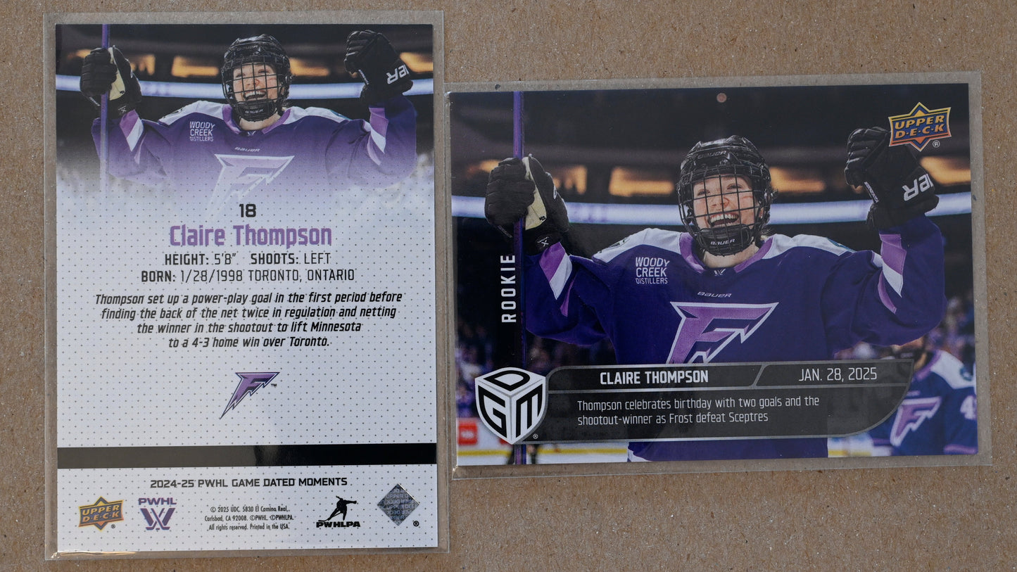 2024-25 Upper Deck Game Dated Moments PWHL