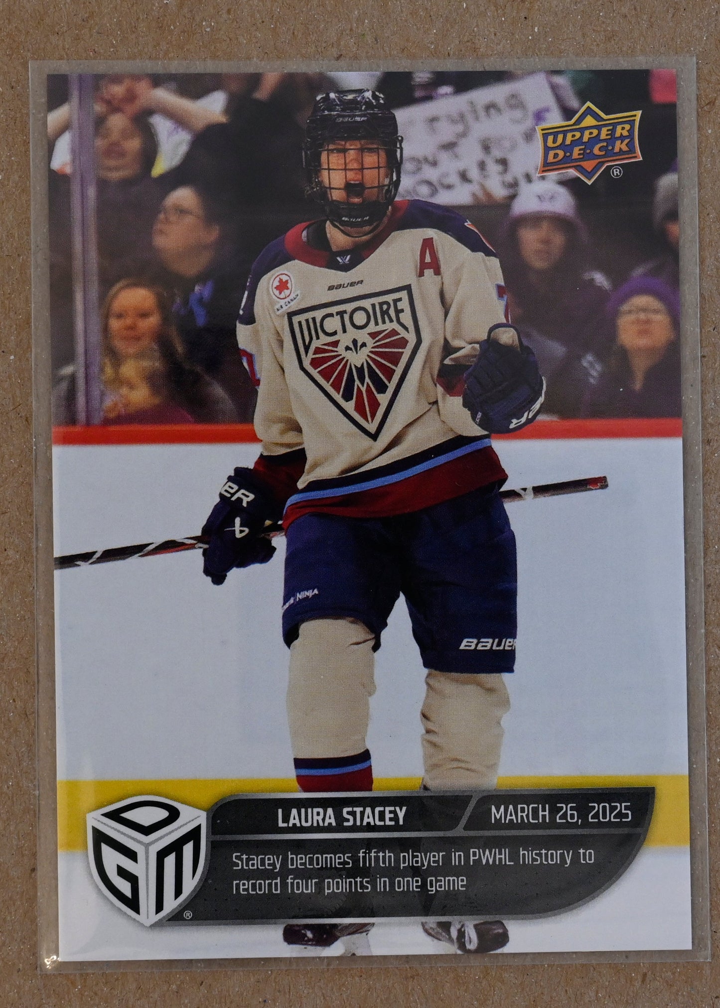 2024-25 Upper Deck Game Dated Moments PWHL