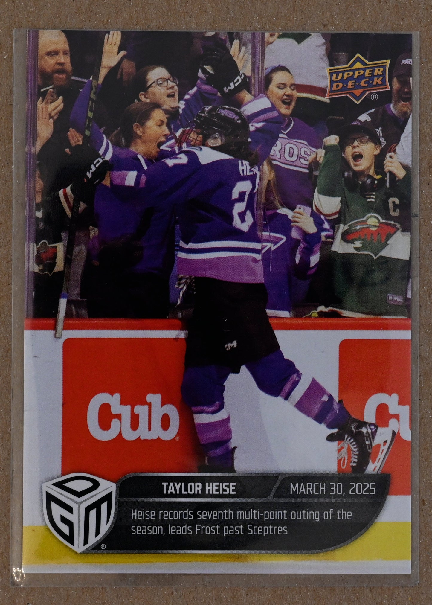 2024-25 Upper Deck Game Dated Moments PWHL