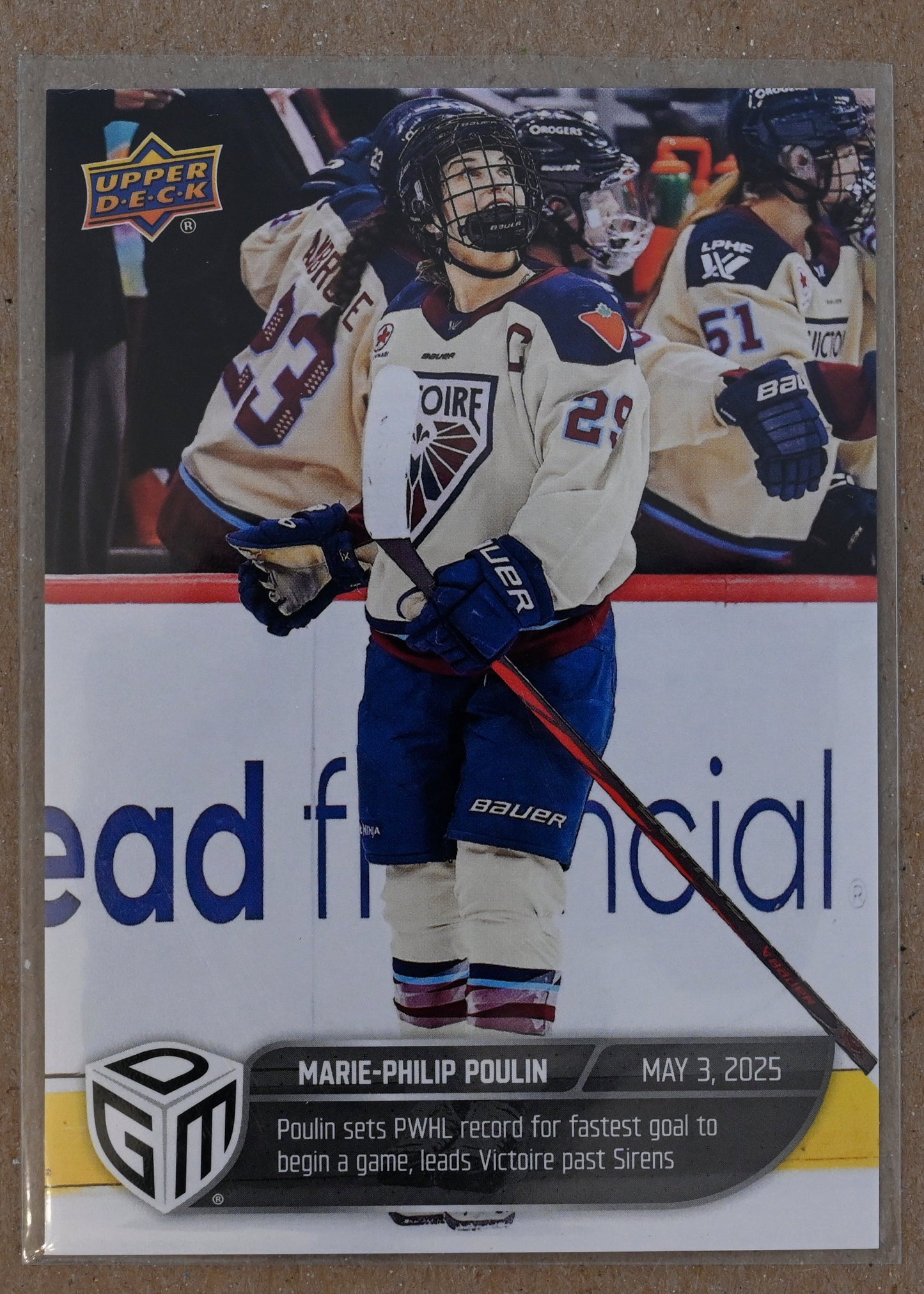 2024-25 Upper Deck Game Dated Moments PWHL