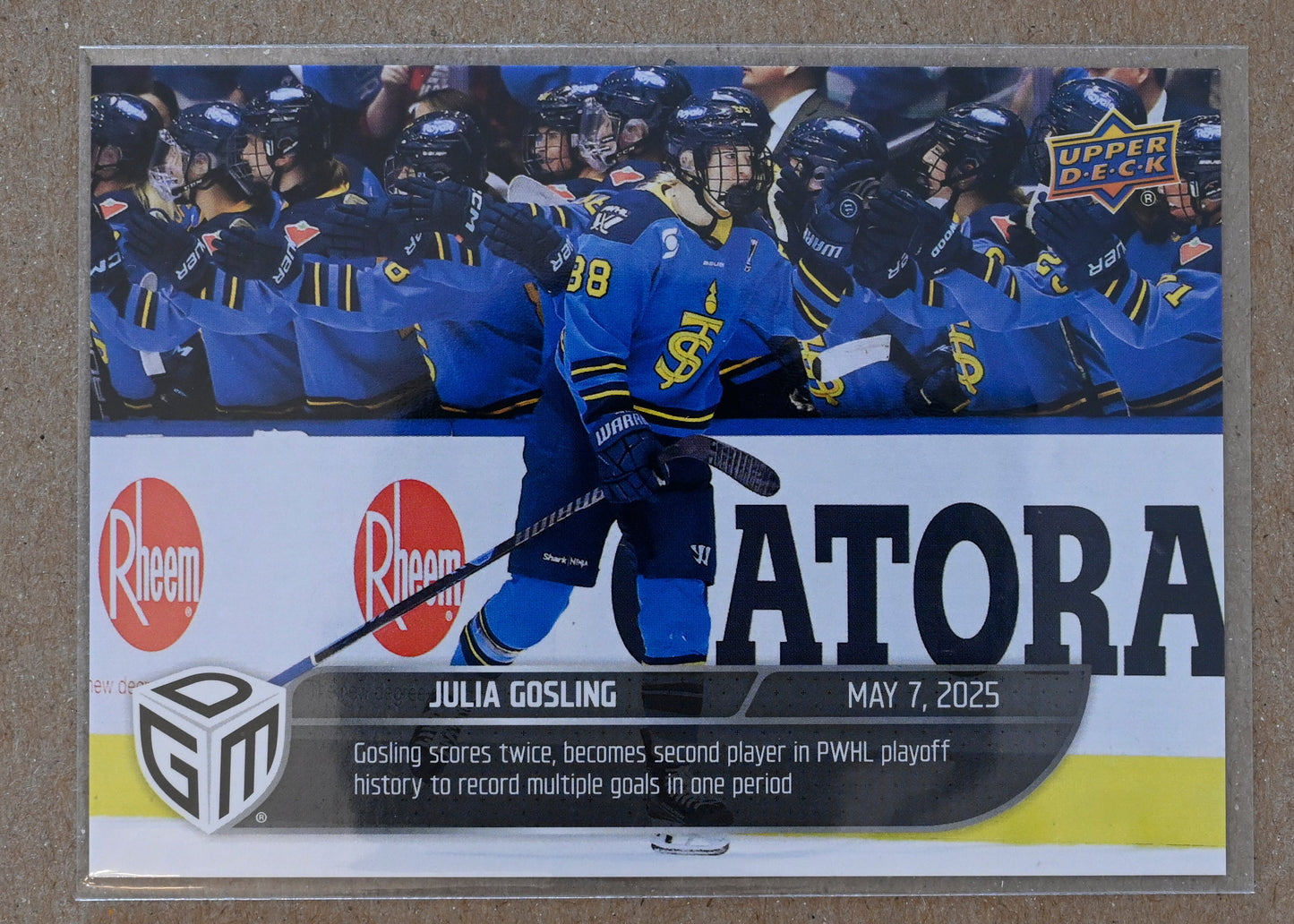 2024-25 Upper Deck Game Dated Moments PWHL