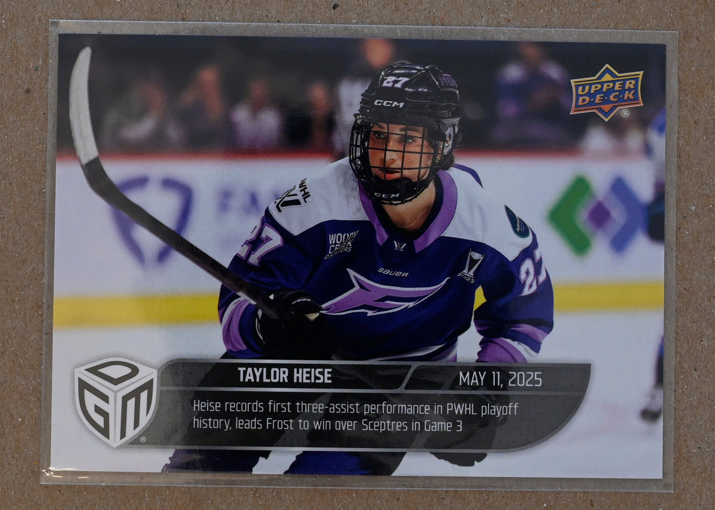 2024-25 Upper Deck Game Dated Moments PWHL