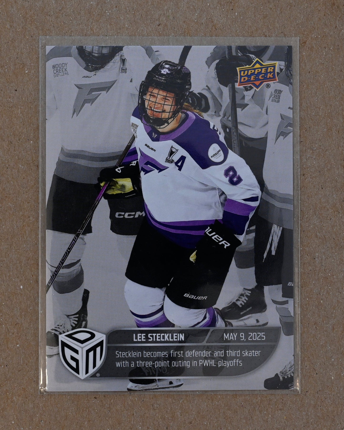 2024-25 Upper Deck Game Dated Moments PWHL - Silver #47 Lee Stecklein