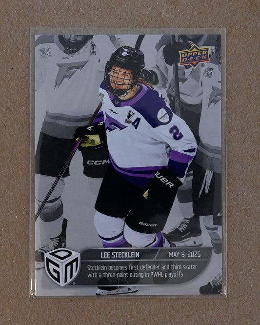2024-25 Upper Deck Game Dated Moments PWHL - Silver #47 Lee Stecklein