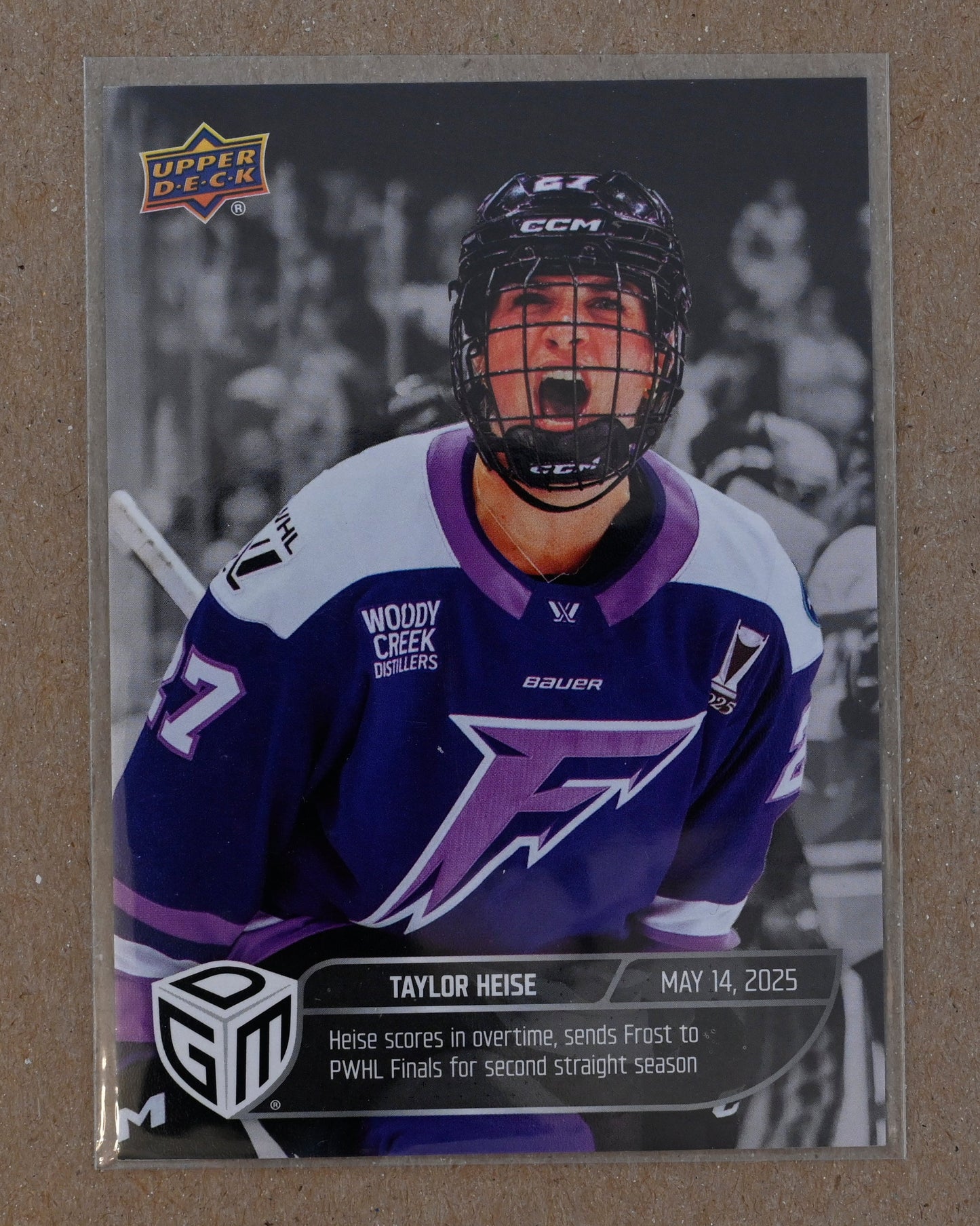2024-25 Upper Deck Game Dated Moments PWHL - Silver #51 Taylor Heise