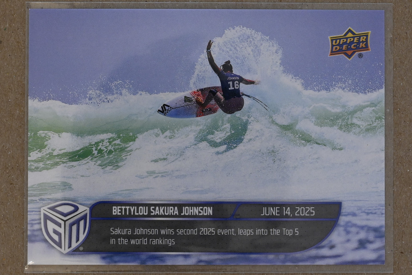 2025 Upper Deck Game Dated Moments - World Surf League
