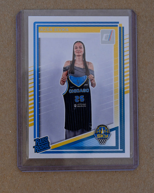 2025 Panini Donruss WNBA #93 Ajsa Sivka (Rookie)