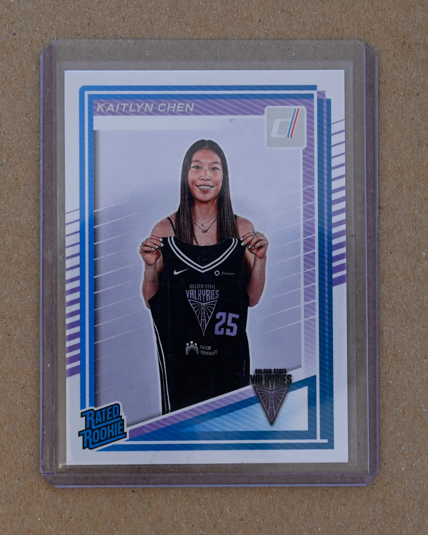 2025 Panini Donruss WNBA #90 Kaitlyn Chen (Rookie)
