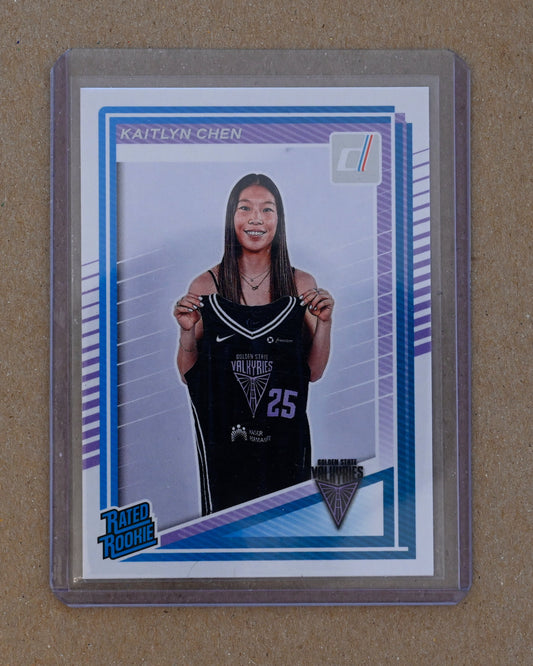 2025 Panini Donruss WNBA #90 Kaitlyn Chen (Rookie)