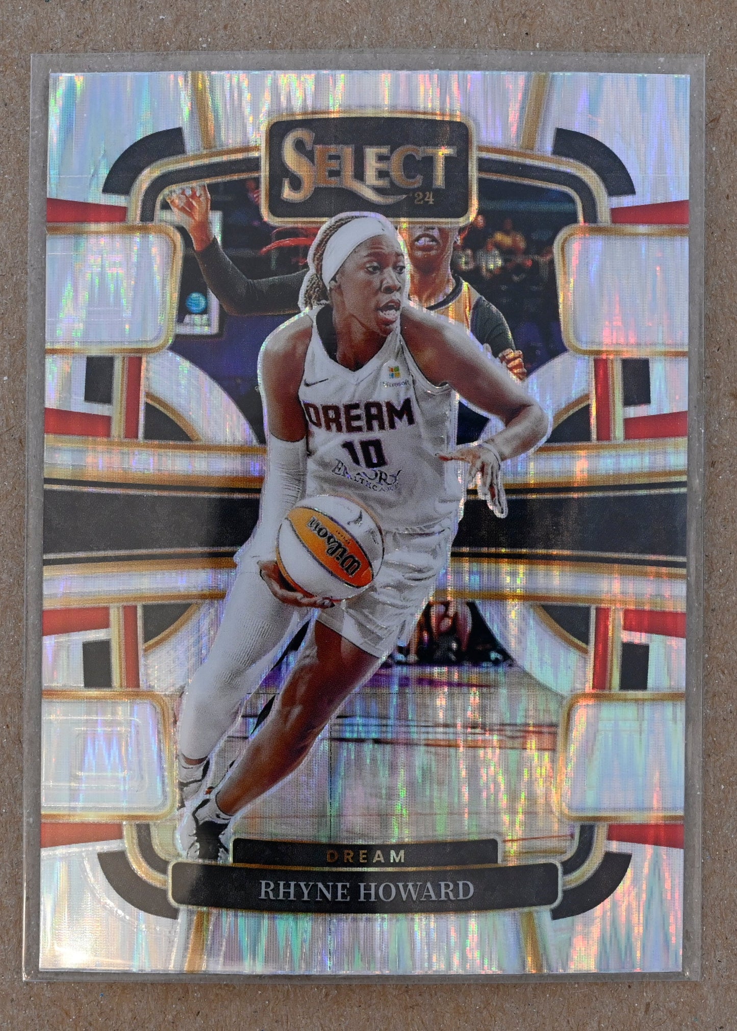 2024 Panini Select WNBA - Prizms Silver Flash #65 Rhyne Howard