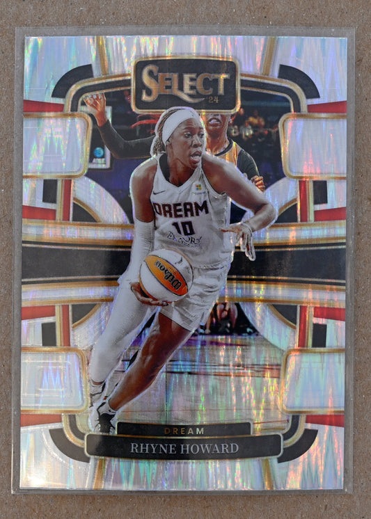 2024 Panini Select WNBA - Prizms Silver Flash #65 Rhyne Howard
