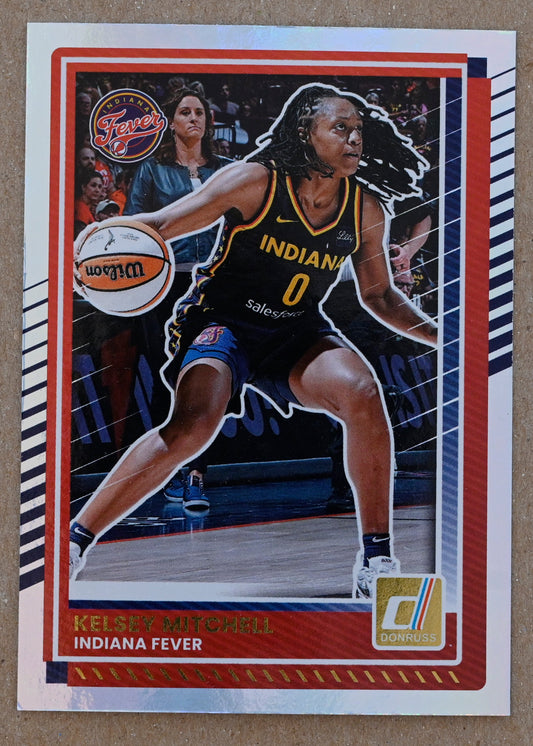 2025 Donruss WNBA- Holo #19 Kelsey Mitchell
