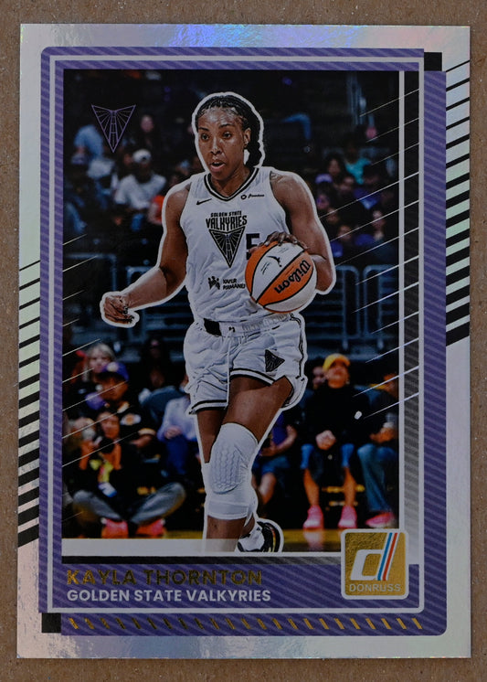 2025 Donruss WNBA- Holo #40 Kayla Thornton