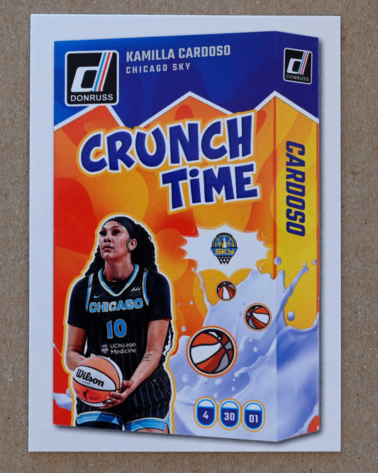 2025 Donruss WNBA - Crunch Time #10 Kamilla Cardoso