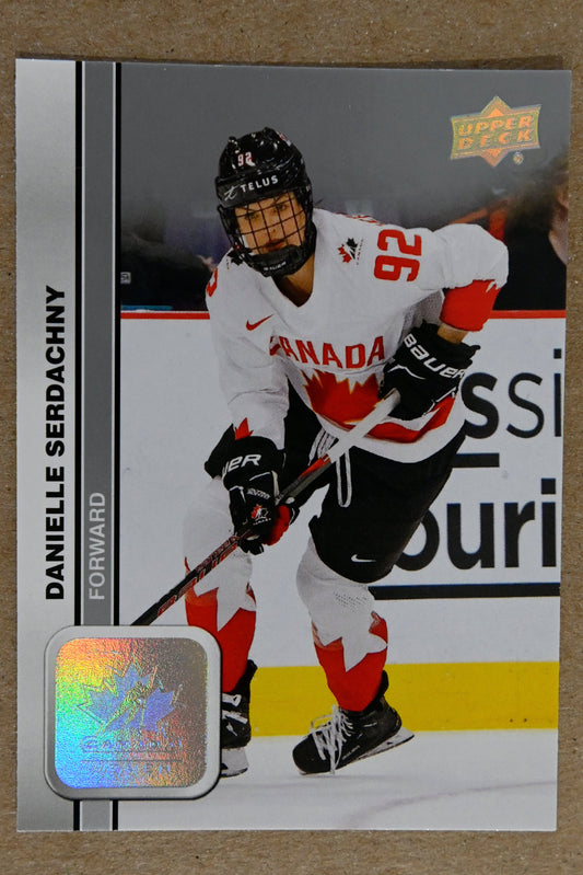 2023 Upper Deck Team Canada Juniors #63 Danielle Serdachny