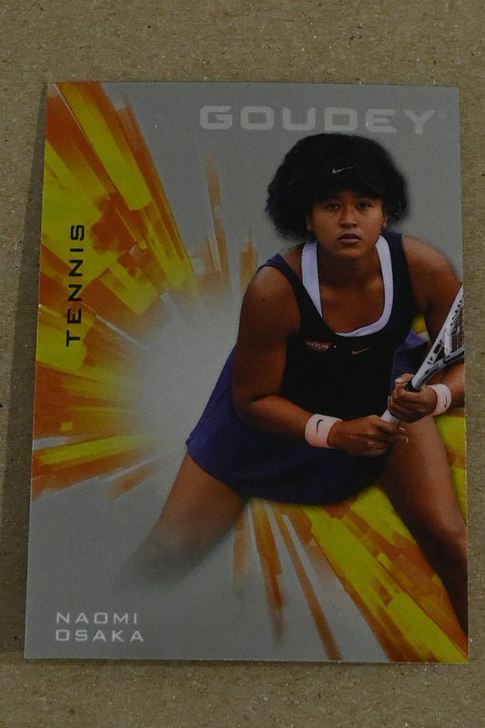 2021 Upper Deck Goodwin Champions - Goudey Platinum #G5 Naomi Osaka