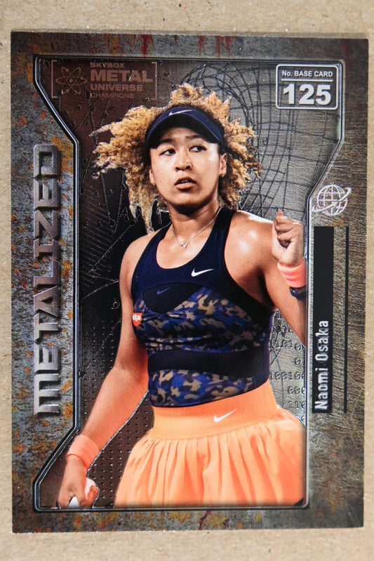 2021 SkyBox Metal Universe Champions #125 Naomi Osaka