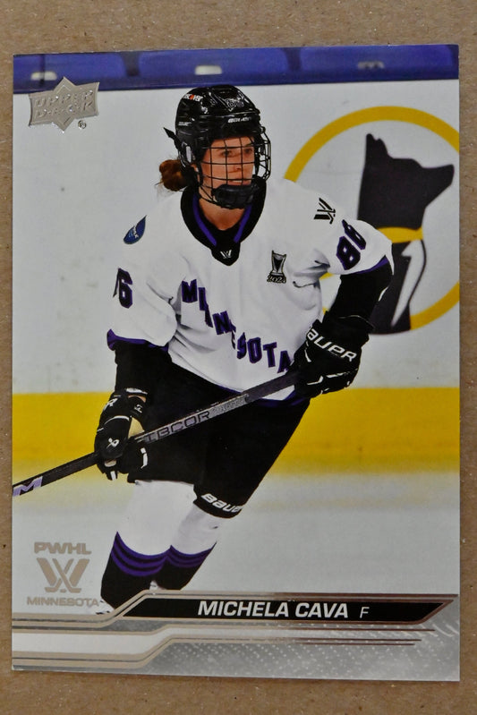 2024 Upper Deck PWHL #35 Michela Cava